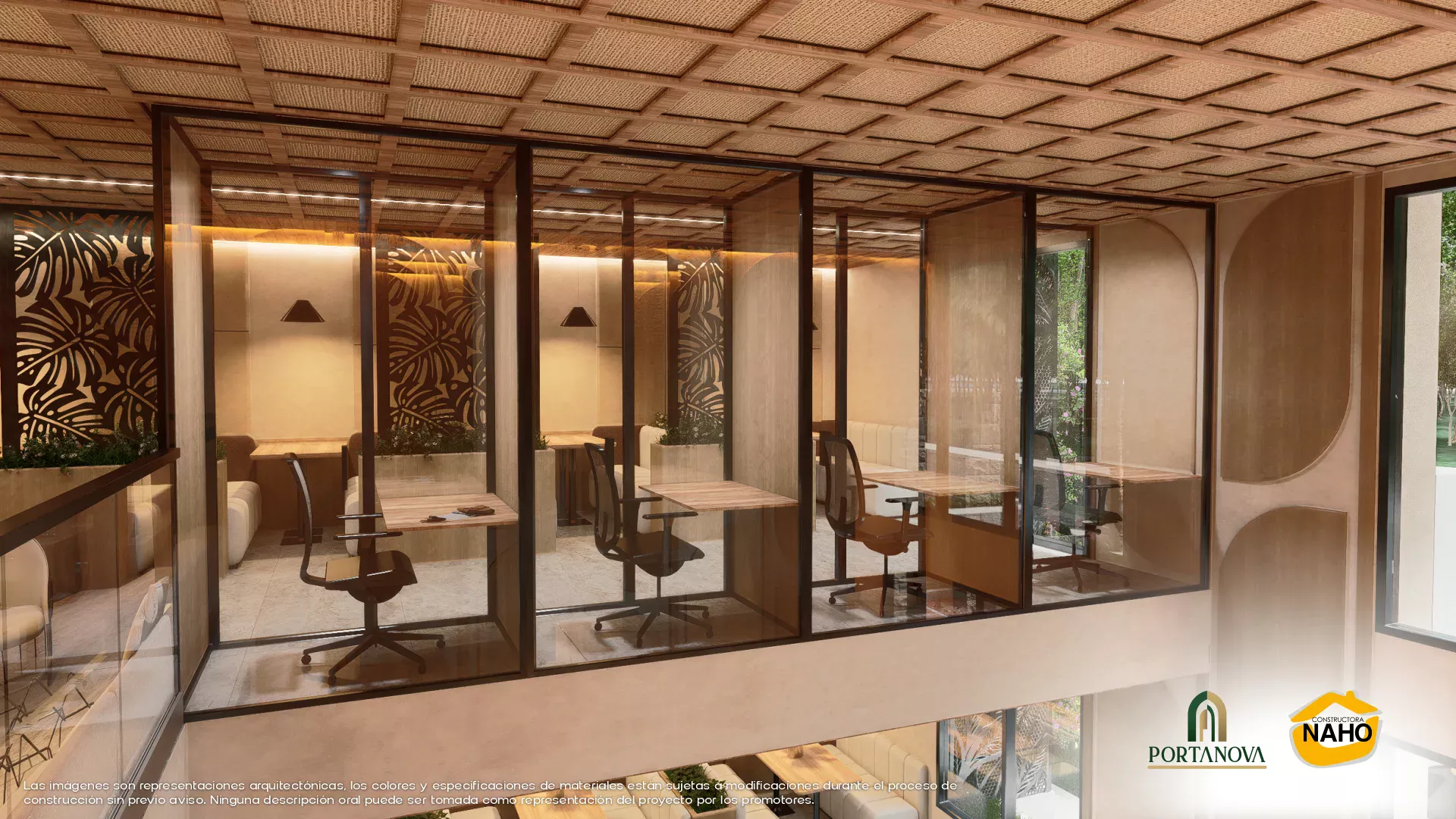 Coworking del conjunto Portanova
